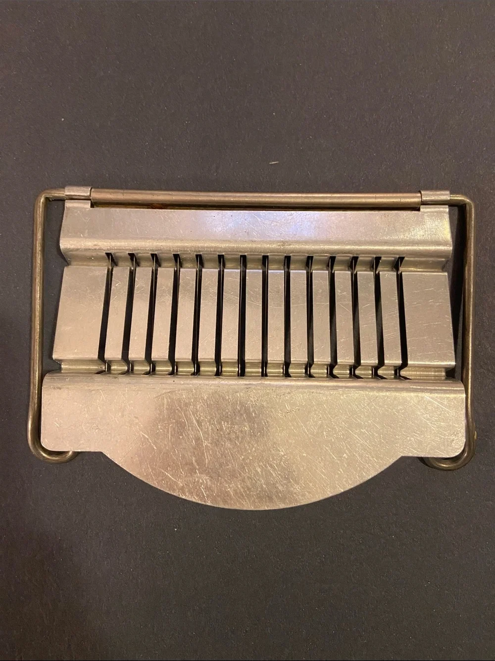Stainless Steel Egg Slicer - Silver
